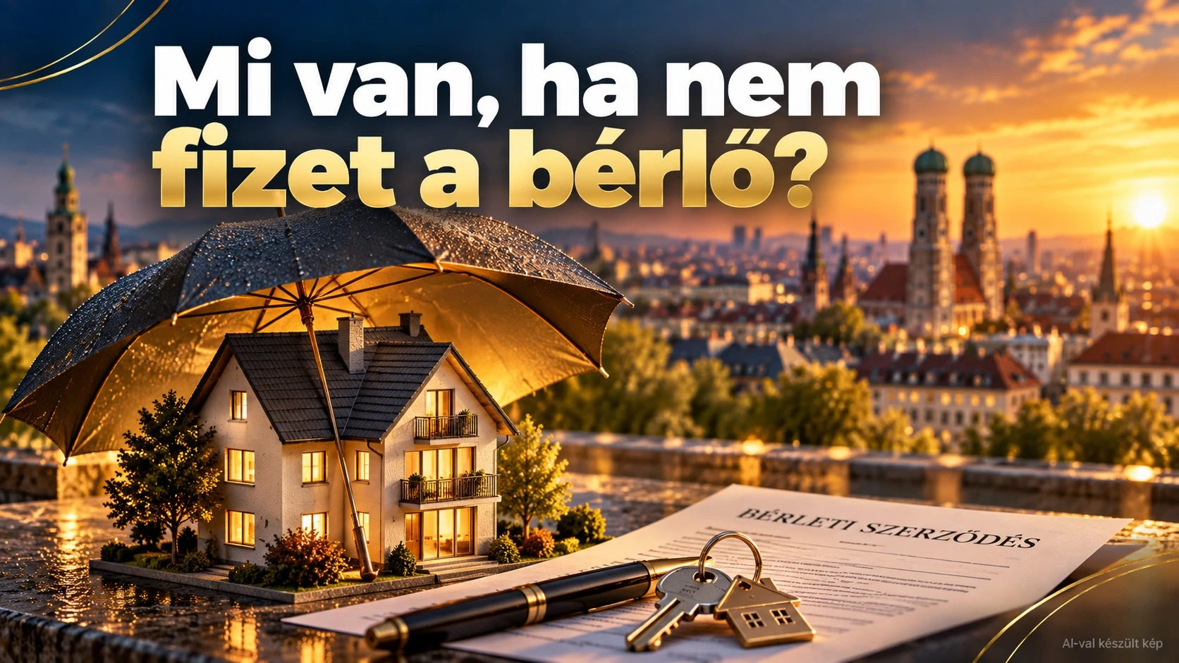 Mi van, ha nem fizet a bérlő? A Mietausfallversicherung magyarul: borítókép